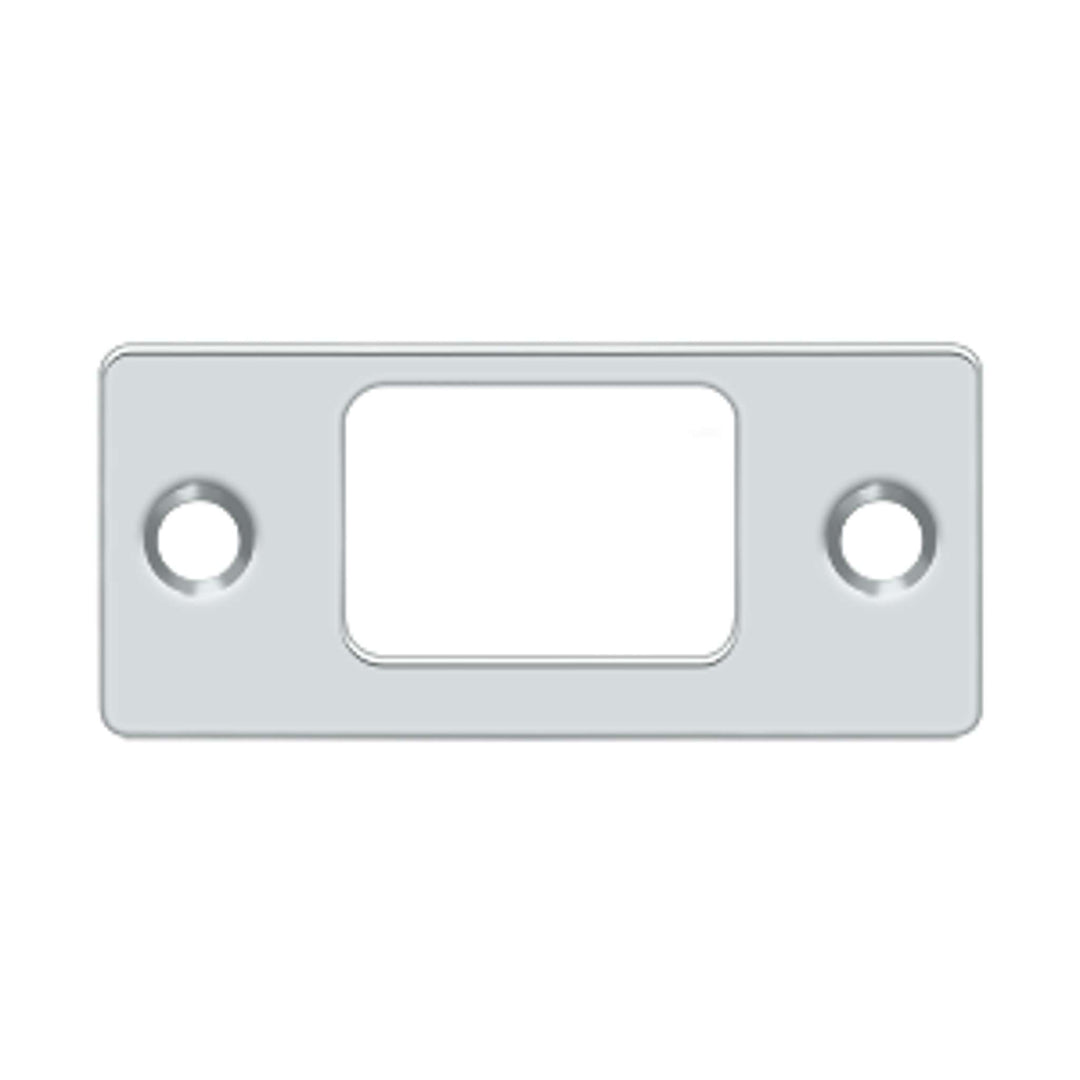 Deltana - Strike Plate, Deadbolt, 2-3/4" x 1-1/4"