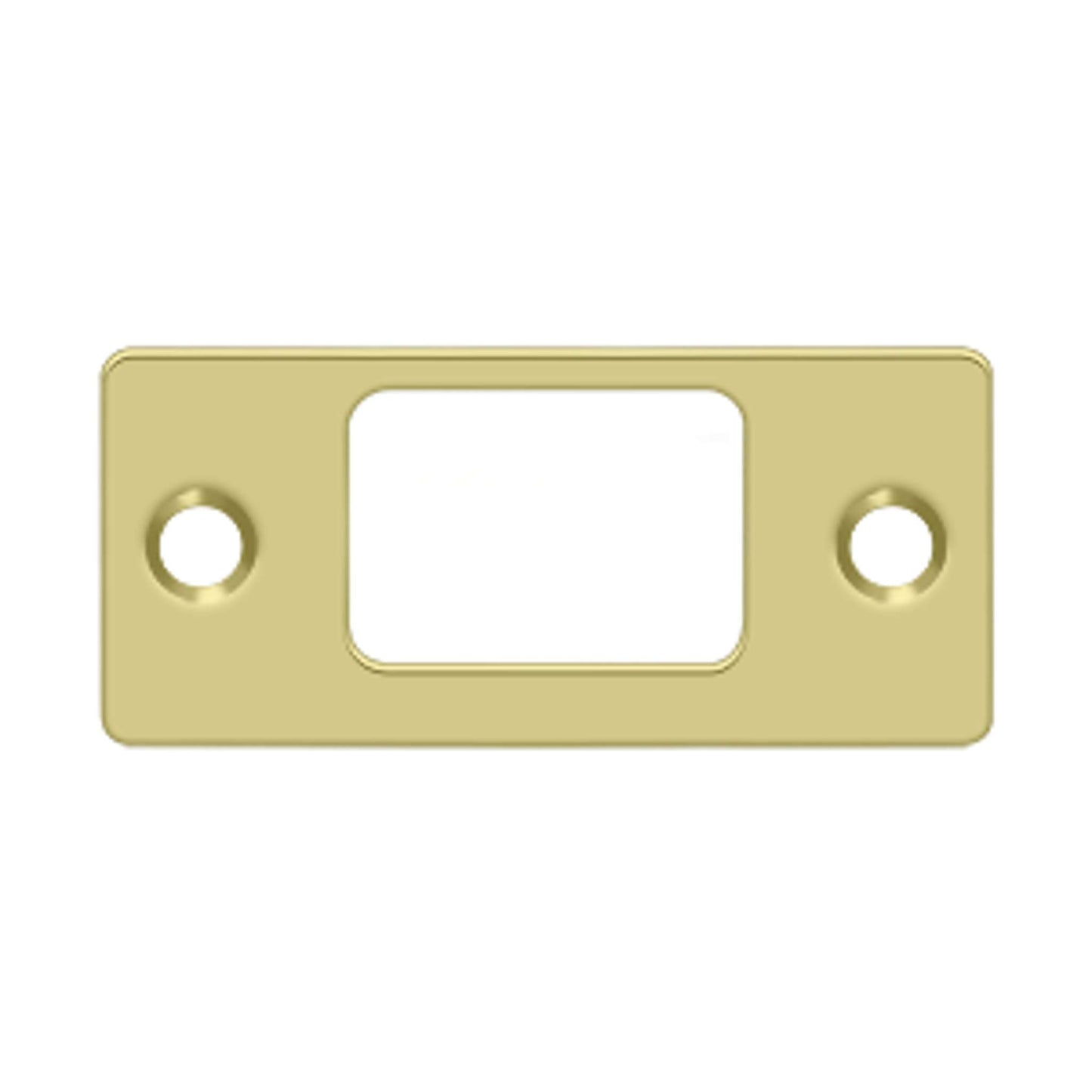 Deltana - Strike Plate, Deadbolt, 2-3/4" x 1-1/4"