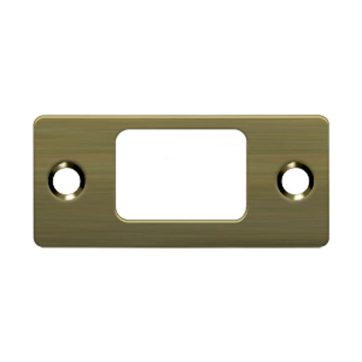 Deltana - Strike Plate, Deadbolt, 2-3/4" x 1-1/4"