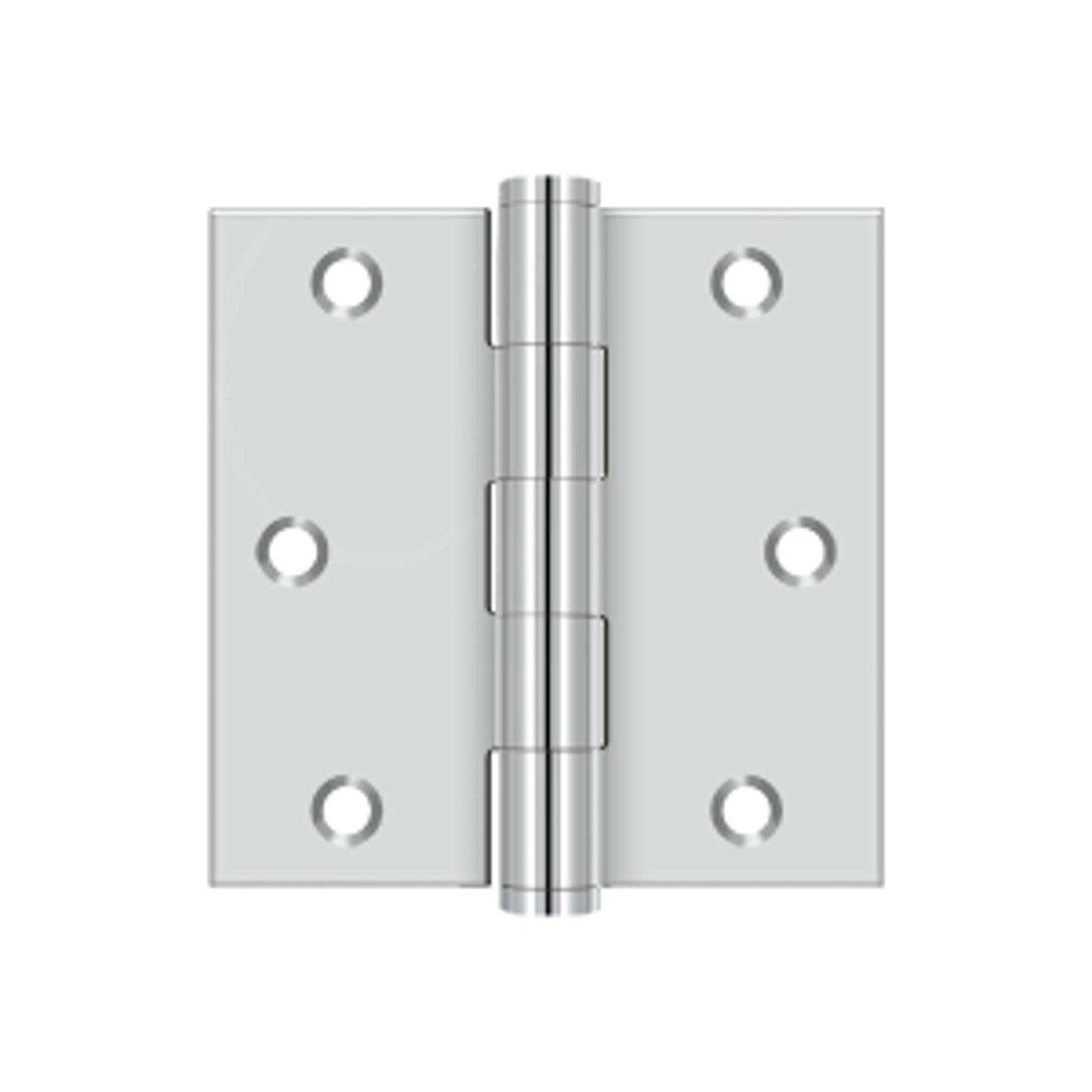 Deltana - 3" x 3" Square Hinge, Stainless Steel Hinges