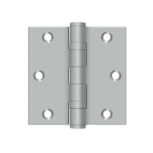 Deltana - 3-1/2" x 3-1/2" Square Hinge, Stainless Steel Hinges - Ball Bearing