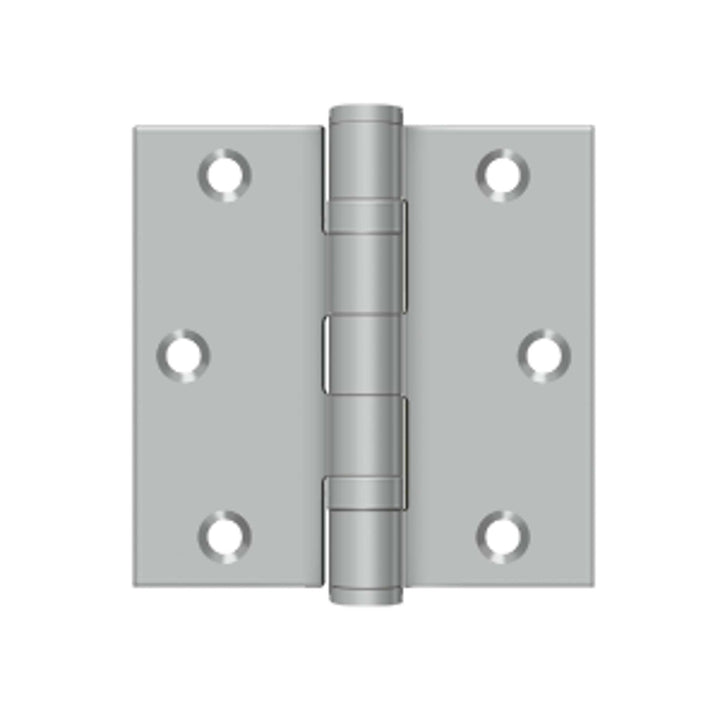 Deltana - 3-1/2" x 3-1/2" Square Hinge, Stainless Steel Hinges - Ball Bearing