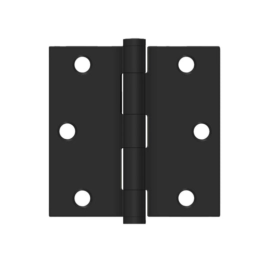 Deltana - 3-1/2" x 3-1/2" Square Hinge, Residential, Stainless Steel Hinges