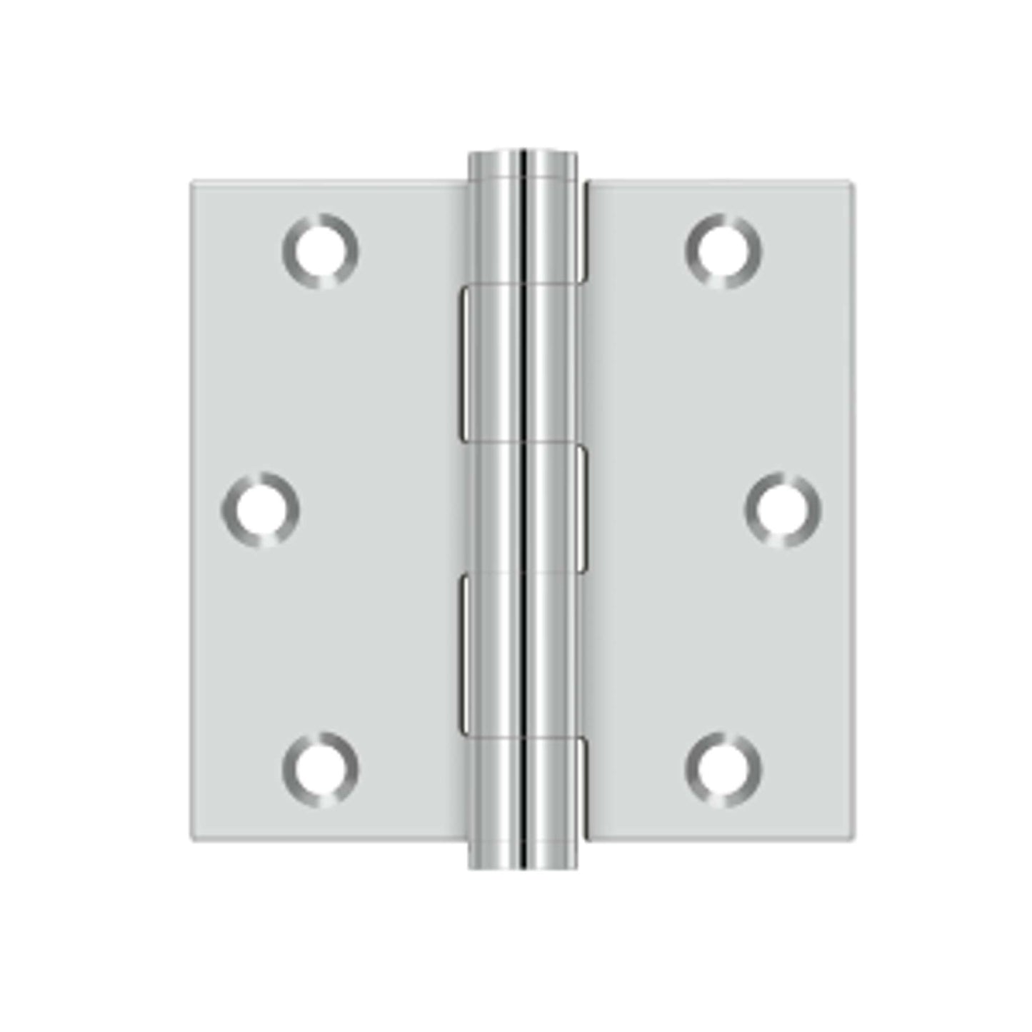 Deltana - 3-1/2" x 3-1/2" Square Hinge, Stainless Steel Hinges