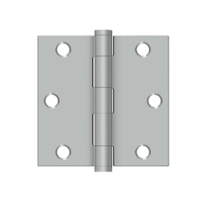 Deltana - 3-1/2" x 3-1/2" Square Hinge, Residential, Stainless Steel Hinges