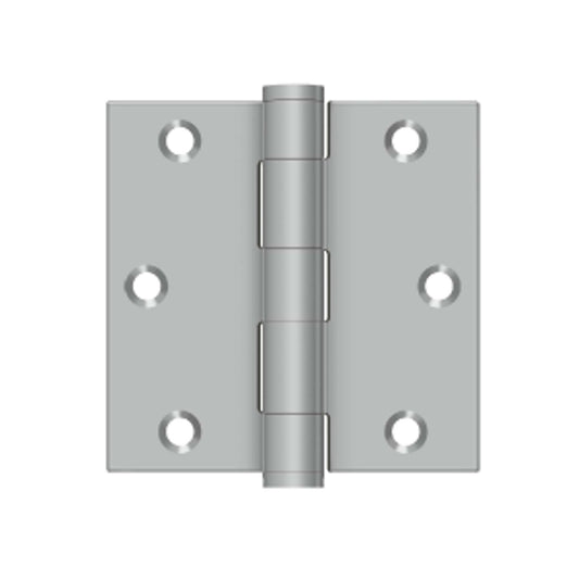 Deltana - 3-1/2" x 3-1/2" Square Hinge, Stainless Steel Hinges