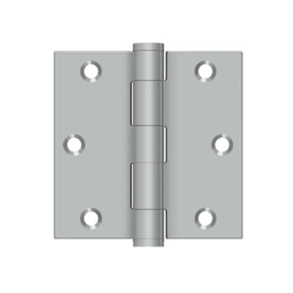 Deltana - 3-1/2" x 3-1/2" Square Hinge, Stainless Steel Hinges