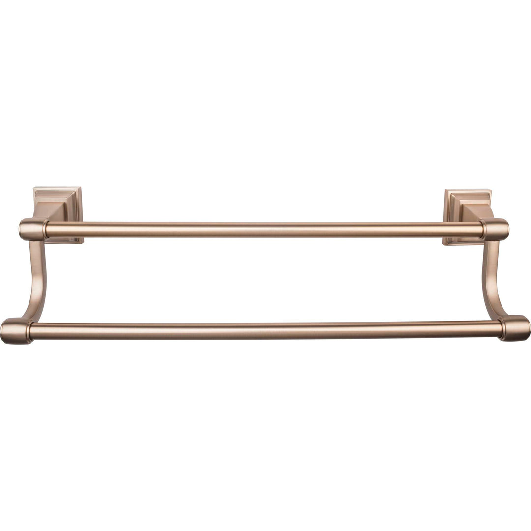 Top Knobs - Stratton Bath Towel Bar - Double