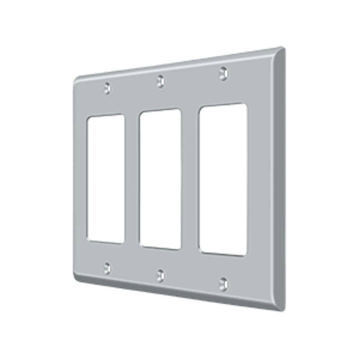 Deltana - Switch Plate, Triple Rocker