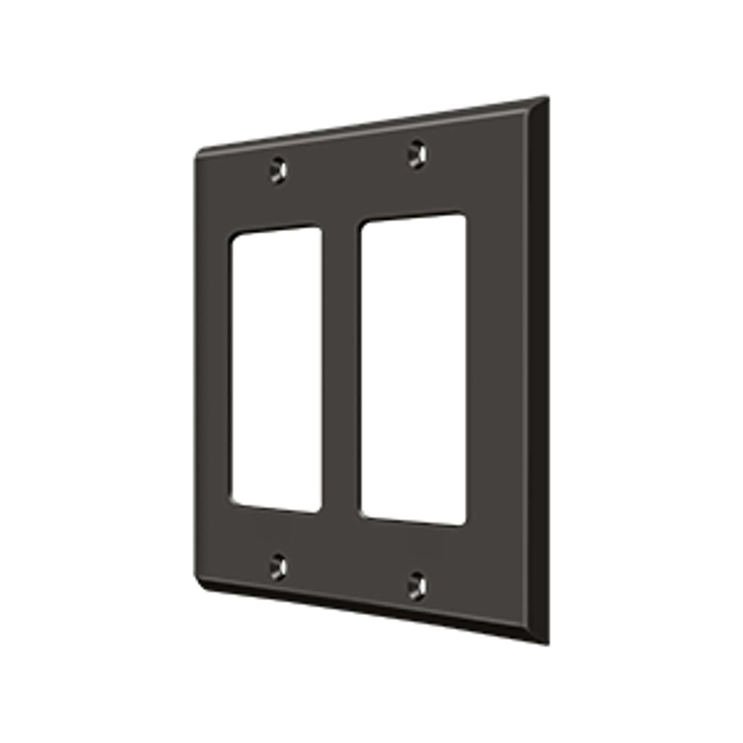 Deltana - Switch Plate, Double Rocker