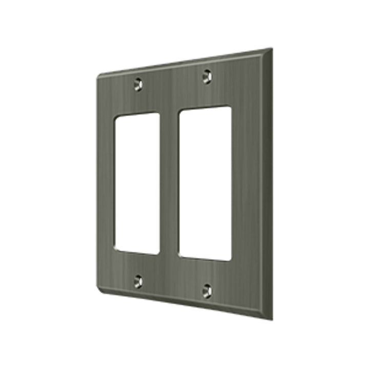 Deltana - Switch Plate, Double Rocker