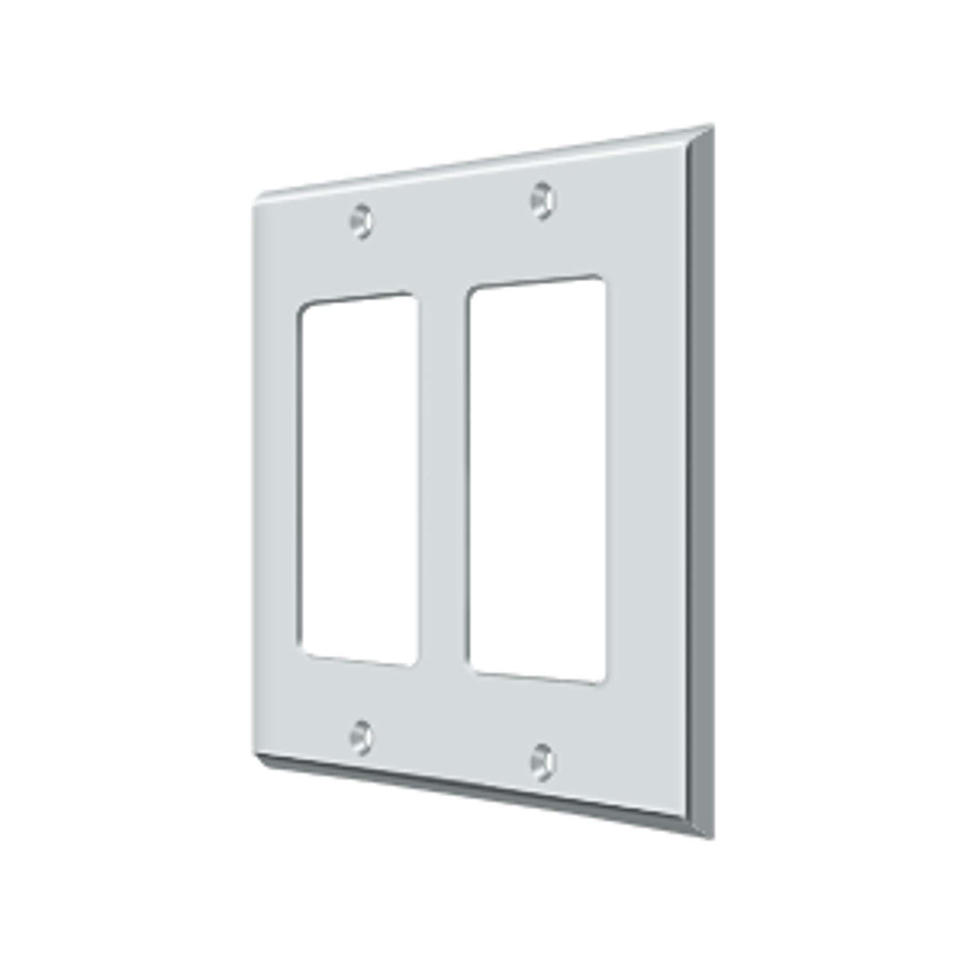 Deltana - Switch Plate, Double Rocker