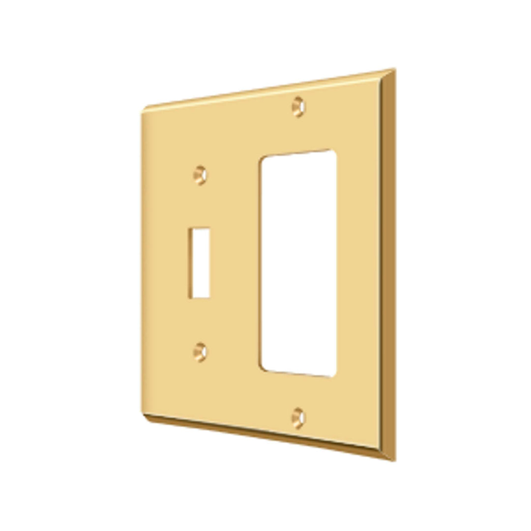 Deltana - Switch Plate, Single Switch/Single Rocker