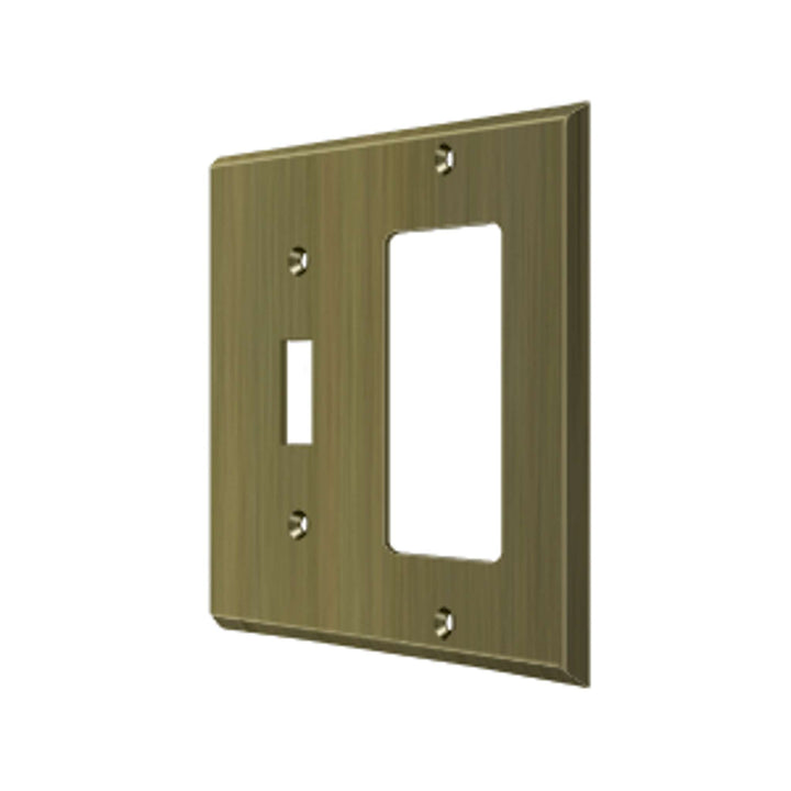 Deltana - Switch Plate, Single Switch/Single Rocker