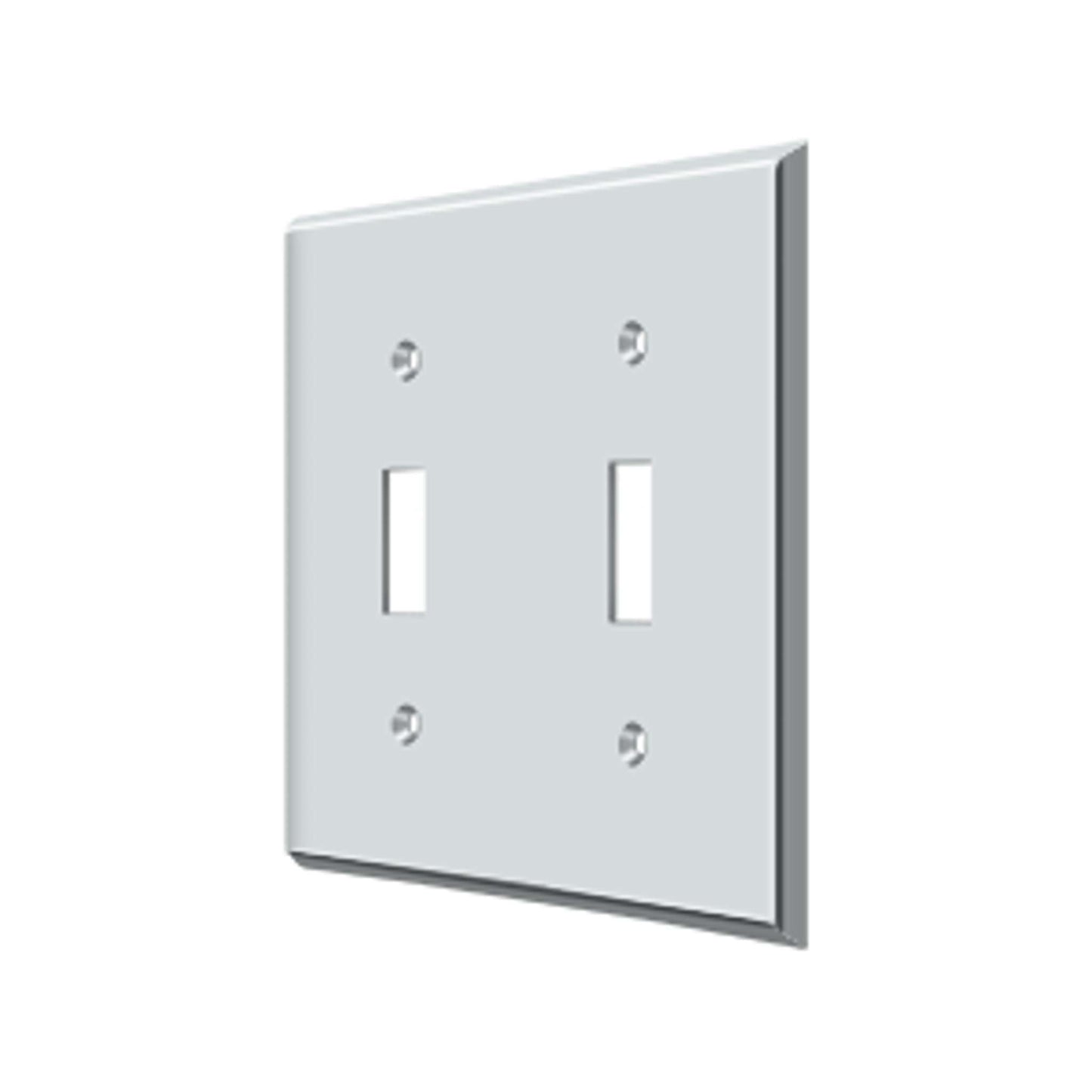 Deltana - Switch Plate, Double Standard