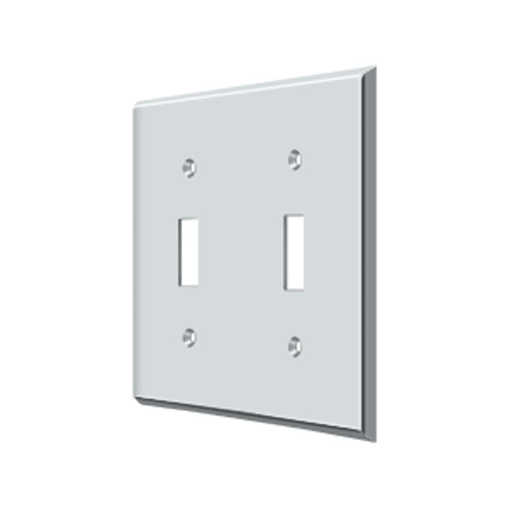 Deltana - Switch Plate, Double Standard