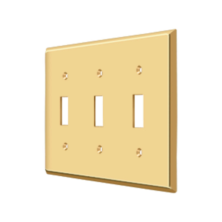 Deltana - Switch Plate, Triple Standard