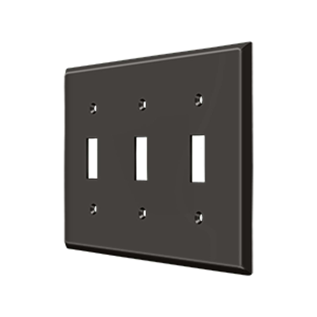 Deltana - Switch Plate, Triple Standard