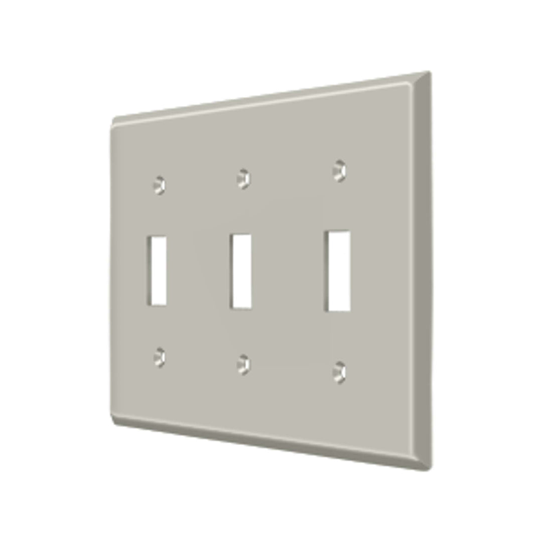 Deltana - Switch Plate, Triple Standard