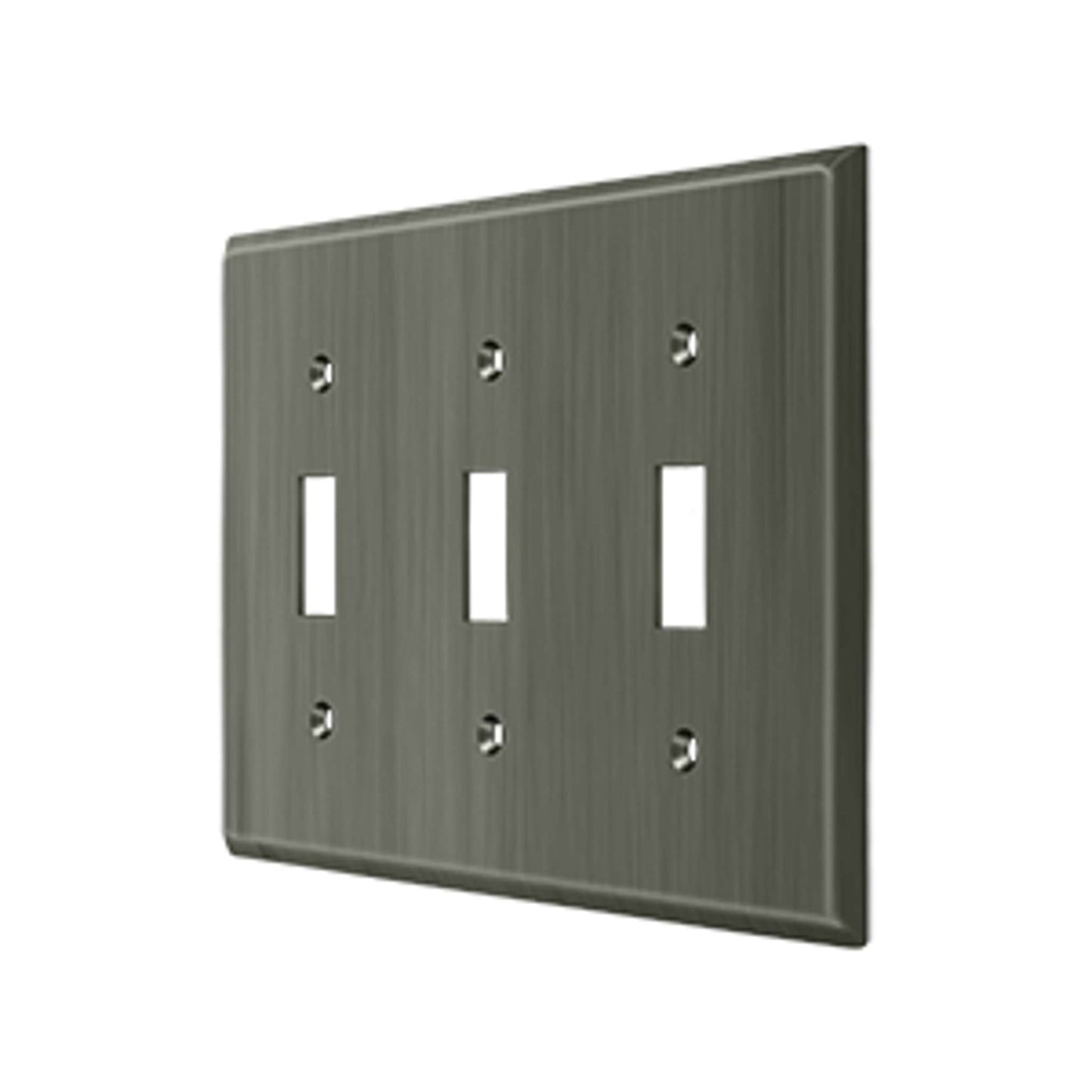 Deltana - Switch Plate, Triple Standard