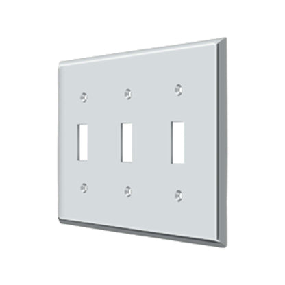 Deltana - Switch Plate, Triple Standard