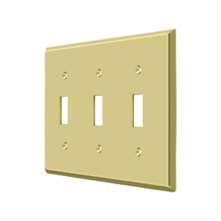 Deltana - Switch Plate, Triple Standard