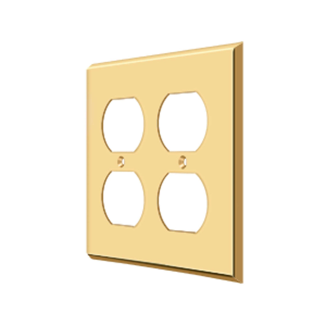 Deltana - Switch Plate, Quadruple Outlet