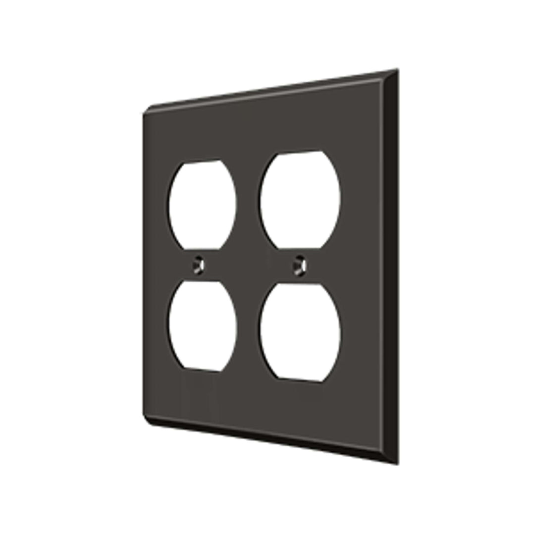 Deltana - Switch Plate, Quadruple Outlet