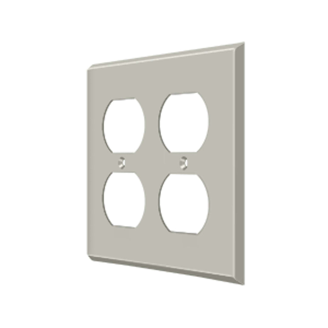 Deltana - Switch Plate, Quadruple Outlet