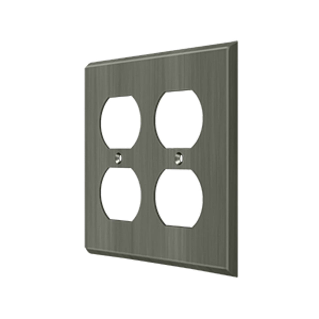 Deltana - Switch Plate, Quadruple Outlet