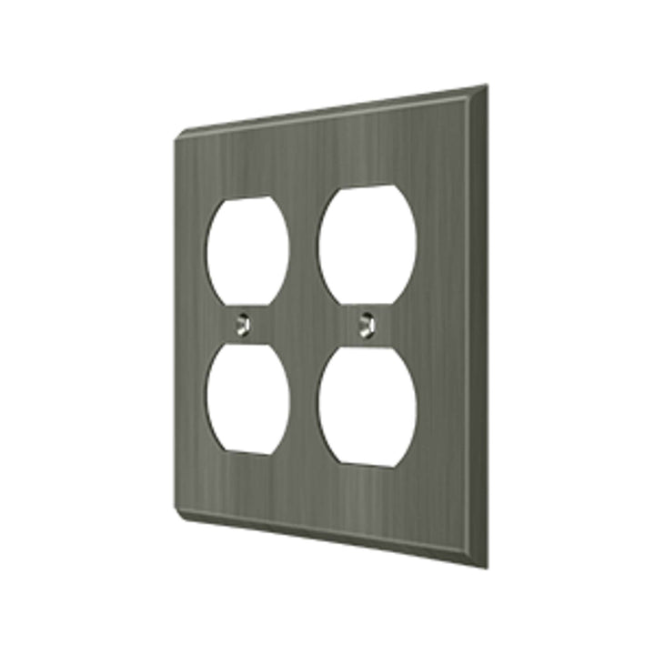 Deltana - Switch Plate, Quadruple Outlet