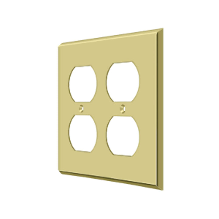 Deltana - Switch Plate, Quadruple Outlet