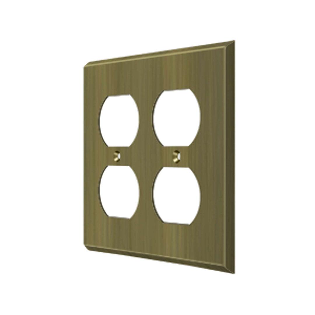 Deltana - Switch Plate, Quadruple Outlet