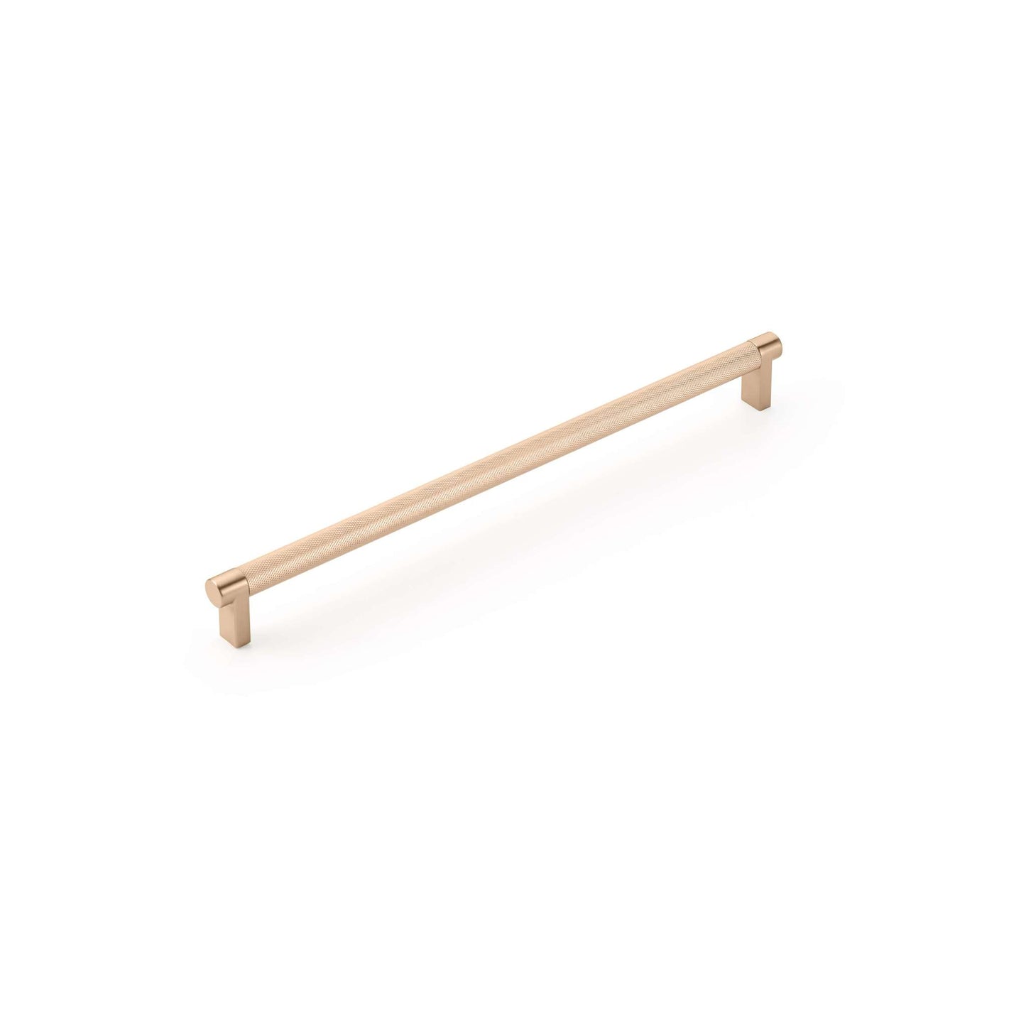 EMTEK - Select Cabinet Pull - Knurled Bar - Solid