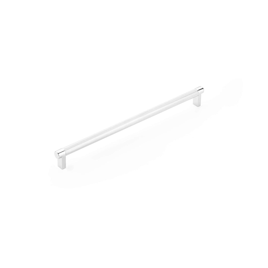 EMTEK - Select Cabinet Pull - Knurled Bar - Solid