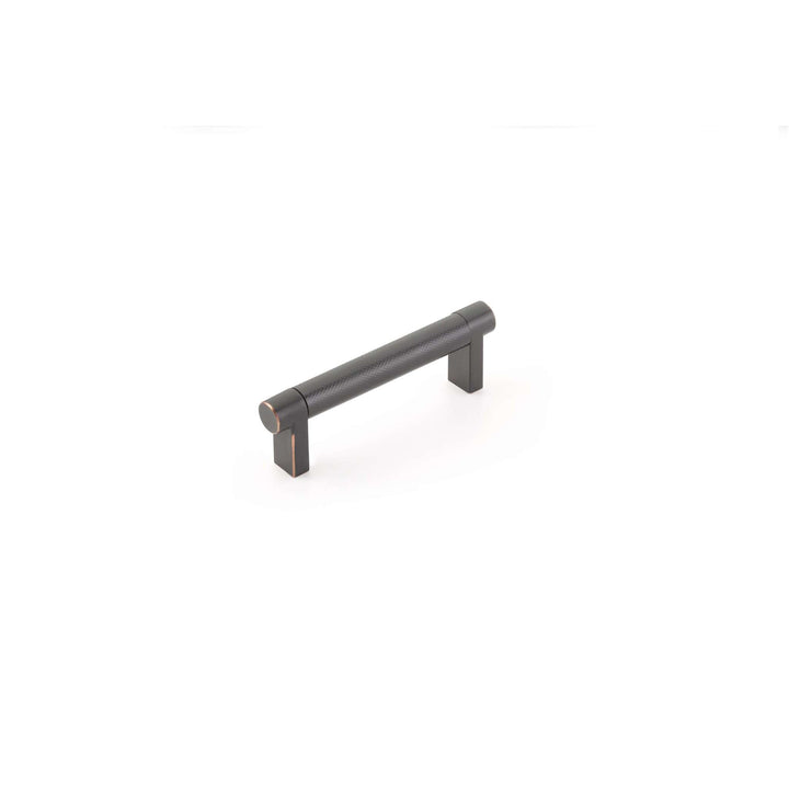 EMTEK - Select Cabinet Pull - Knurled Bar - Solid