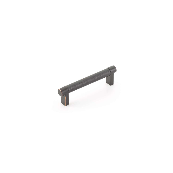 EMTEK - Select Cabinet Pull - Knurled Bar - Solid