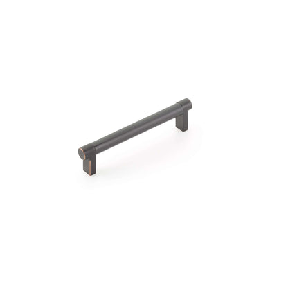 EMTEK - Select Cabinet Pull - Knurled Bar - Solid