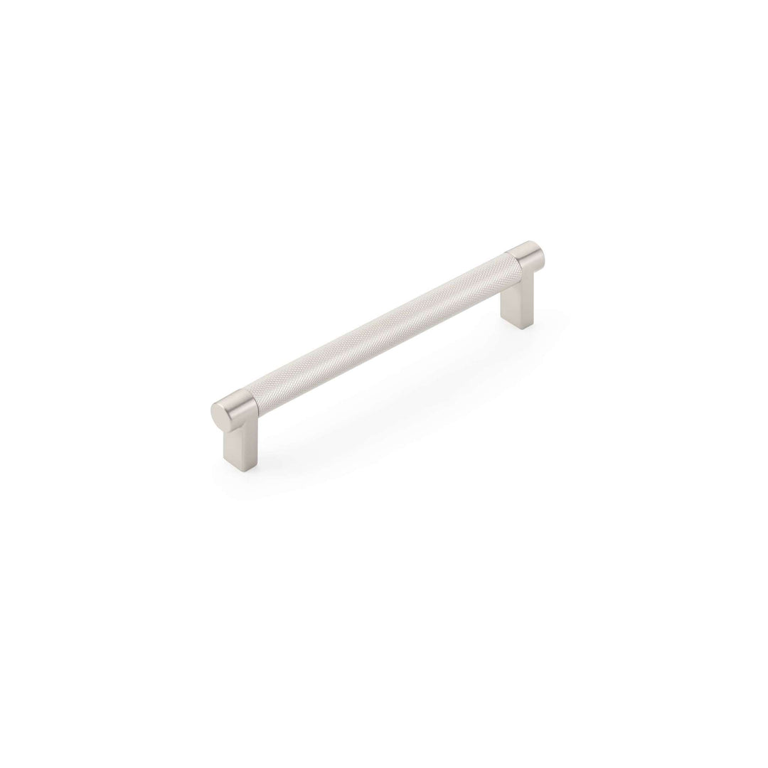 EMTEK - Select Cabinet Pull - Knurled Bar - Solid