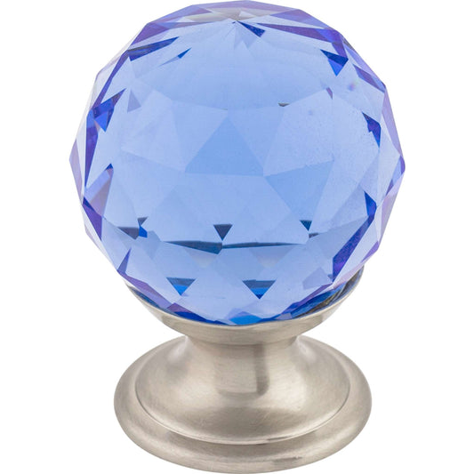Top Knobs - Blue Crystal Knob