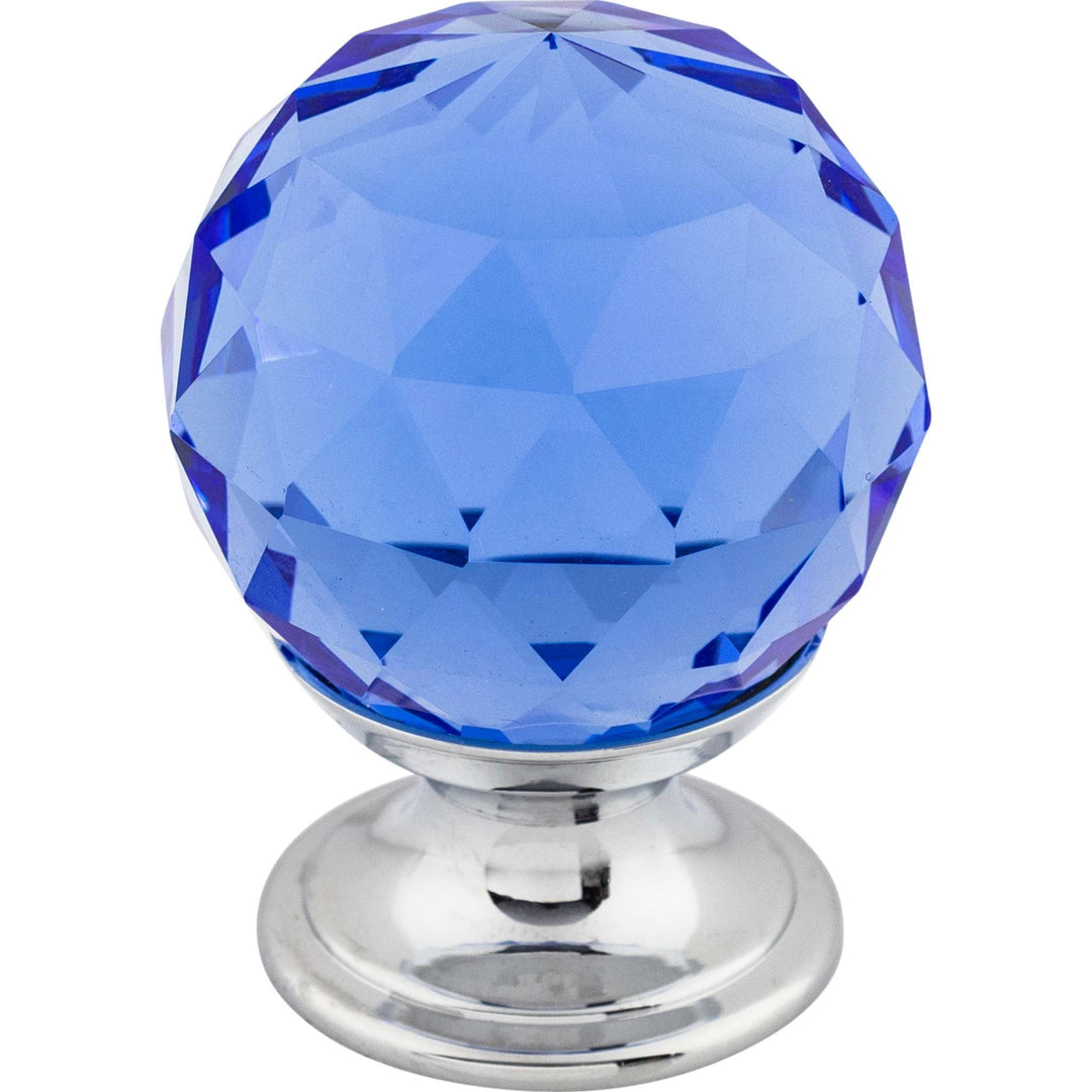 Top Knobs - Blue Crystal Knob