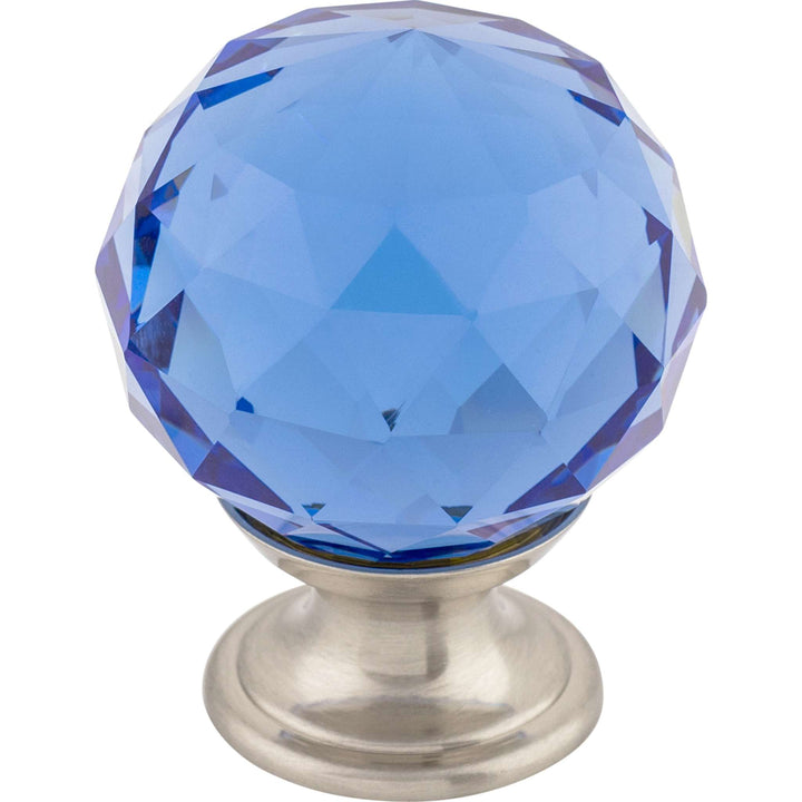 Top Knobs - Blue Crystal Knob