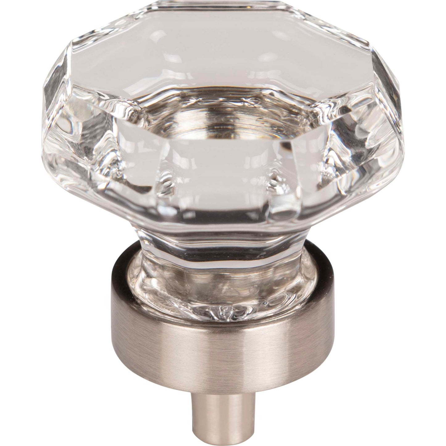 Top Knobs - Clear Octagon Crystal Knob