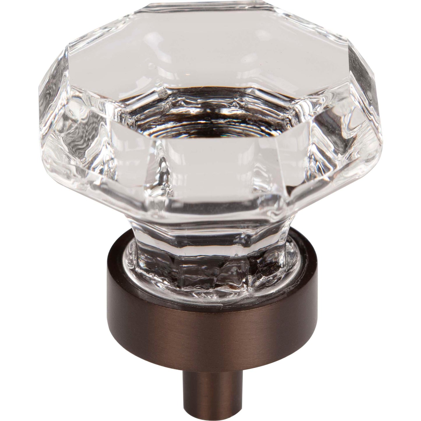 Top Knobs - Clear Octagon Crystal Knob