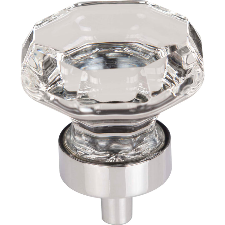 Top Knobs - Clear Octagon Crystal Knob