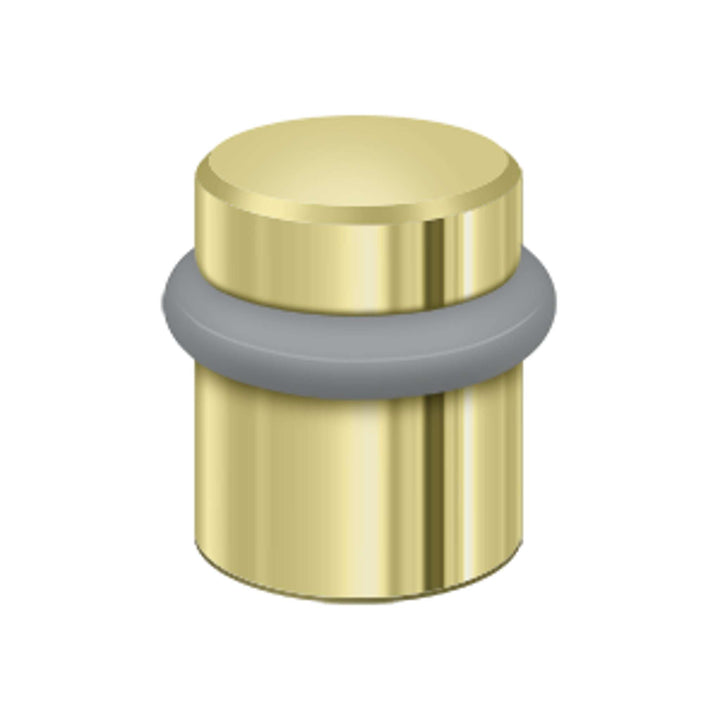 Deltana - Round Universal Floor Bumper 1-1/2", Solid Brass