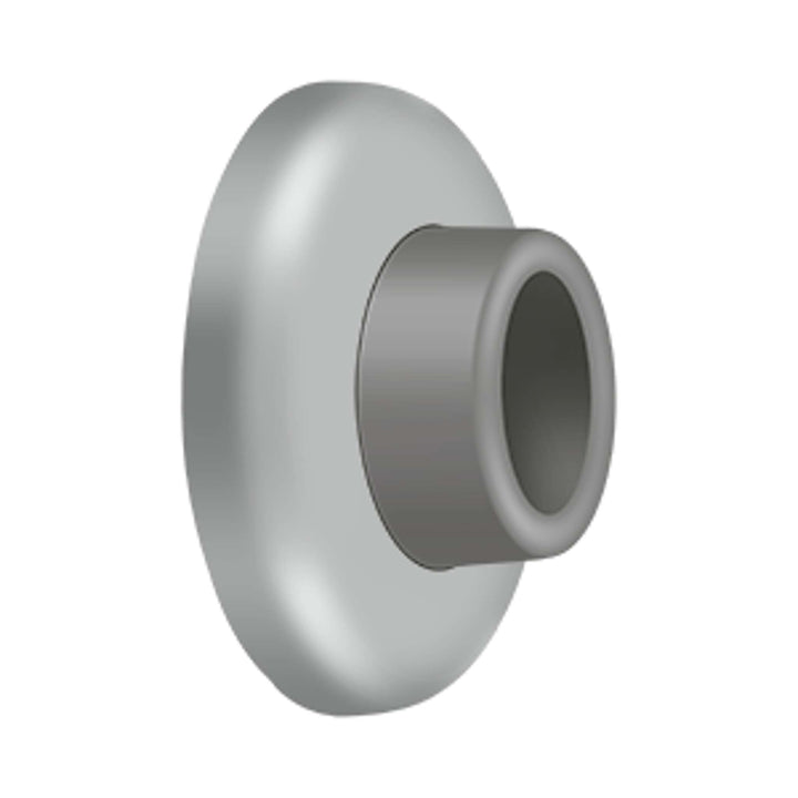 Deltana - Wall Mount Concave Flush Bumper, 2-1/2" Diam.