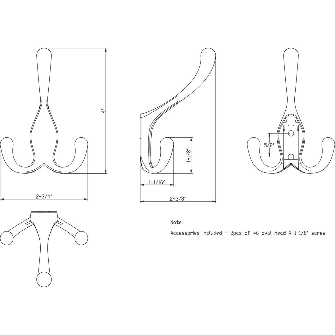 Elements - Hooks Wall Hooks