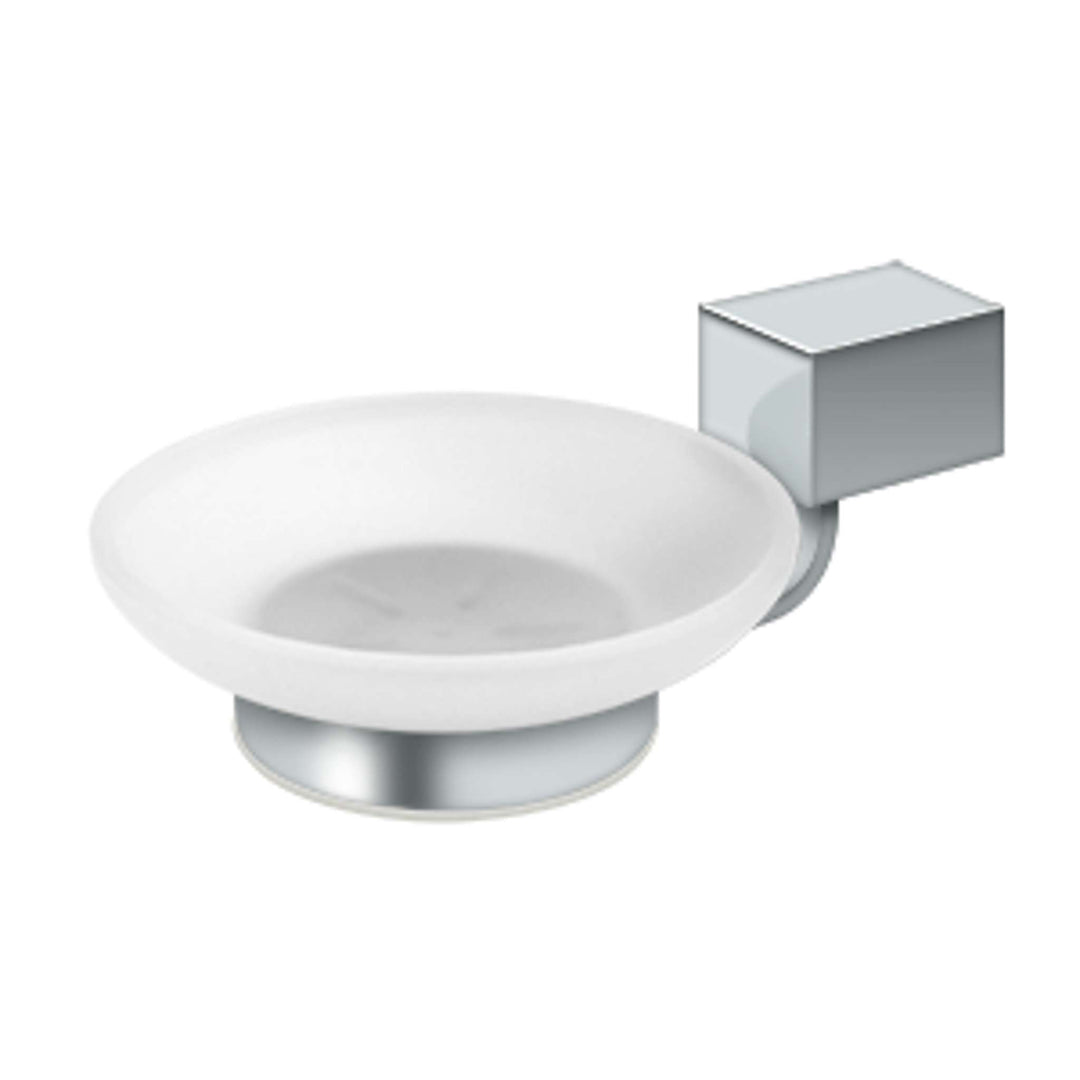 Deltana - Frosted Glass Soap Dish ZA Series