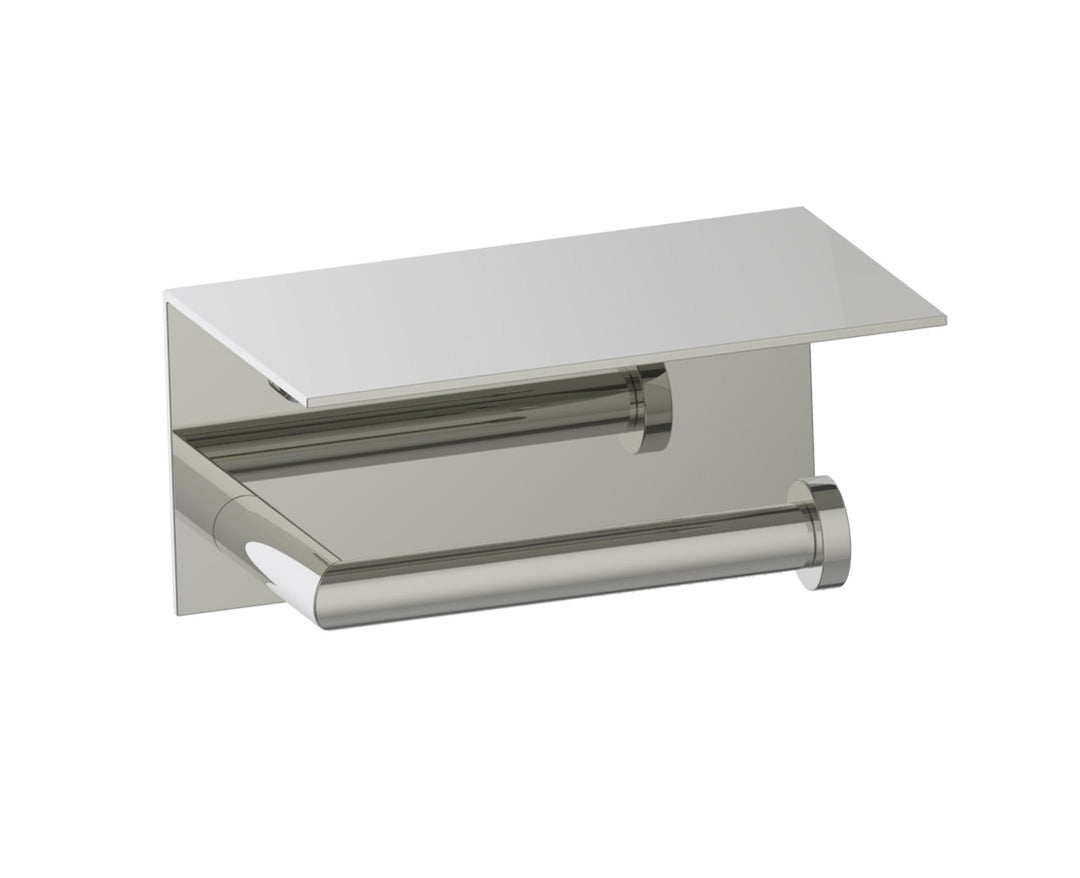 Kartners - Oslo Toilet Paper Holder with Shelf